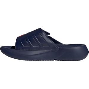imageadidas UnisexAdult Lightblaze Slide SandalDark BlueBetter ScarletDark Blue