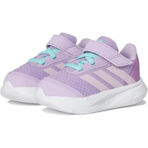 imageadidas UnisexBaby Duramo Sl Elastic Lace ampamp Strap Running SneakerPowder PlumIce LavenderFlash Aqua