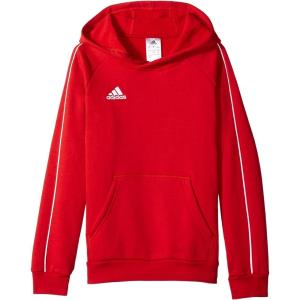 imageadidas UnisexChild Core 18 Soccer HoodiePower RedWhite