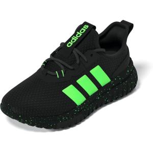 imageadidas UnisexChild Kaptir 40 SneakerBlackLime BurstWhite