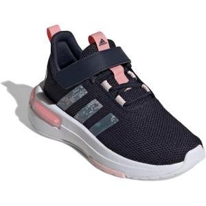 imageadidas UnisexChild Racer Tr23 Little Big Kid SneakerInkSemi Pink SparkSandy Pink