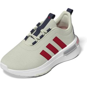 imageadidas UnisexChild Racer Tr23 Little Big Kid SneakerOrbit GreyBetter ScarletShadow Navy