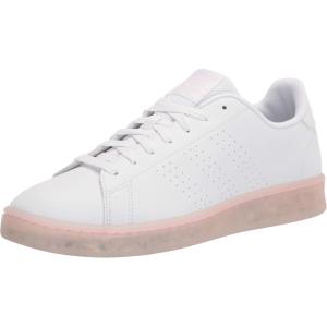 imageadidas Womens Advantage Eco SneakerWhiteWhiteClear Pink