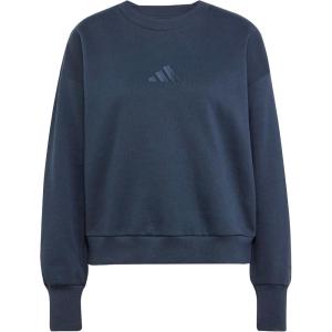 imageadidas Womens All Szn Fleece Loose SweatshirtAurora Ink