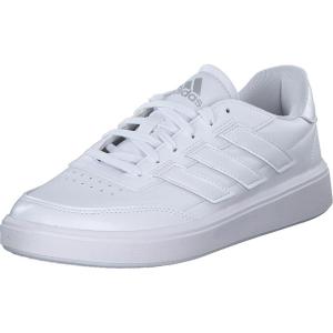 imageadidas Womens Courtblock SneakersAlumina Putty Grey Wonder White