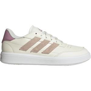 imageadidas Womens Courtblock SneakersOff WhiteWonder TaupeWonder Orchid
