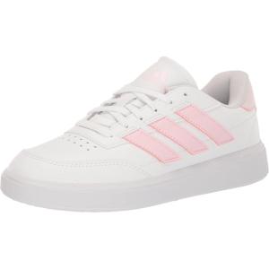 imageadidas Womens Courtblock SneakersWhiteClear PinkAlmost Pink