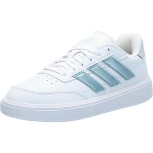 imageadidas Womens Courtblock SneakersWhiteMagic Grey MetallicHalo Blue