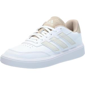 imageadidas Womens Courtblock SneakersWhiteOrbit GreyClay Brown