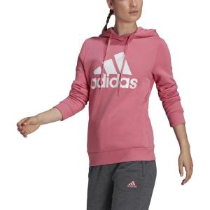 imageadidas Womens Essentials Logo Fleece HoodieRose ToneWhite