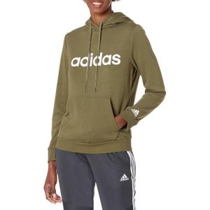 imageadidas Womens Essentials Logo HoodieFocus OliveWhite
