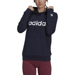 imageadidas Womens Essentials Logo HoodieLegend InkWhite