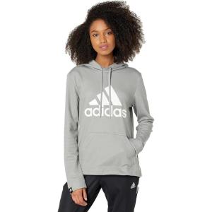 imageadidas Womens Game and Go Big Logo HoodieGreyChalk White