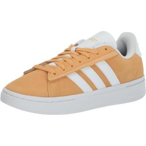imageadidas Womens Grand Court Alpha 00s SneakersHazy OrangeWhiteGold Metallic