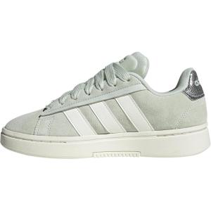 imageadidas Womens Grand Court Alpha 00s SneakersLinen GreenOff WhiteSilver Metallic