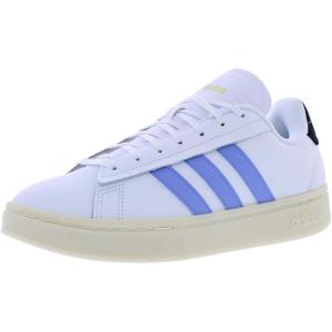 imageadidas Womens Grand Court Alpha 00s SneakersWhiteBlue FusionBlack