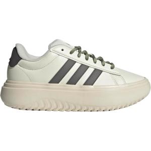 imageadidas Womens Grand Court Platform Sneakers Shoes Casual  WhiteOff WhiteCharcoalWonder White