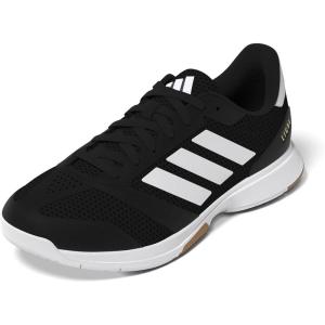 imageadidas Womens Ligra 8 Indoor SneakerBlackWhiteWhite