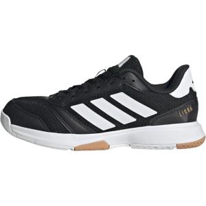 imageadidas Womens Ligra 8 Indoor SneakerCore Black Cloud White Cloud White