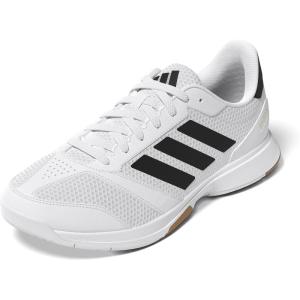 imageadidas Womens Ligra 8 Indoor SneakerWhiteBlackWhite