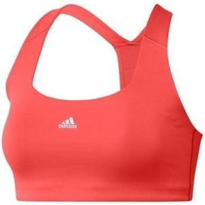 imageadidas Womens Powerimpact Training Mediumsupport BraBright RedWhite