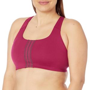 imageadidas Womens Powerimpact Training Mediumsupport BraLegacy Burgundy