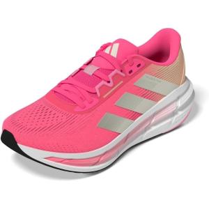 imageadidas Womens Questar 3 Running SneakerLucid PinkIvoryPowder Coral