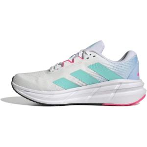 imageadidas Womens Questar 3 Running SneakerWhiteFlash AquaLucid Pink