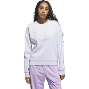 imageadidas Womens Seasonal Essentials Pearls Graphic SweatshirtLight Grey Heather