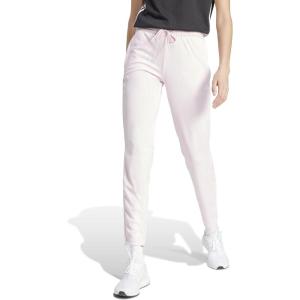 imageadidas Womens Sereno Cut 3Stripes Slim Tapered PantsClear Pink