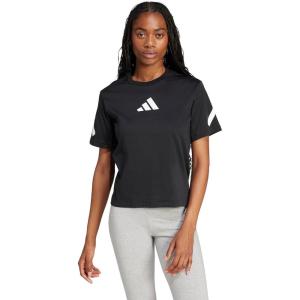imageadidas Womens ZNE TShirtBlackWhite