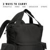imageSaturday 2 Tote Backpack 23L durable lightweight athletic carry bag with handlesBlack