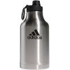 imageadidas 2 Liter 62 Oz Metal Water Bottle HotCold DoubleWalled Insulated 188 Stainless SteelStainless SteelBlack
