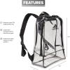 imageadidas Backpack ClearBlack One Size
