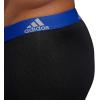 imageadidas Mens Stretch Cotton Boxer Brief Underwear 3Pack 2020BlackCollegiate Royal BlueScarlet Red