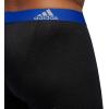 imageadidas Mens Stretch Cotton Boxer Brief Underwear 3Pack 2020BlackCollegiate Royal BlueScarlet Red