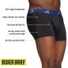 imageadidas Mens Stretch Cotton Boxer Brief Underwear 3Pack 2020BlackTeam Royal BlueImpact Yellow