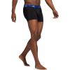 imageadidas Mens Stretch Cotton Boxer Brief Underwear 3Pack 2020BlackTeam Royal BlueImpact Yellow