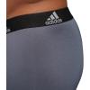 imageadidas Mens Stretch Cotton Boxer Brief Underwear 3Pack 2020Onix GreyBlackGreyPerformance