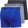 imageadidas Mens Stretch Cotton Boxer Brief Underwear 3Pack 2020Team Royal BlueGreyLegend Ink BlueMicrofiber