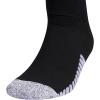 imageadidas Unisex Adizero Football Socks 1 Pair Cushioned Crew for Men Women Kids Team SportsBlackWhite  20