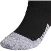 imageadidas Unisex Adizero Football Socks 1 Pair Cushioned Crew for Men Women Kids Team SportsBlackWhite