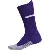 imageadidas Unisex Adizero Football Socks 1 Pair Cushioned Crew for Men Women Kids Team SportsCollegiate PurpleWhite