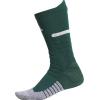 imageadidas Unisex Adizero Football Socks 1 Pair Cushioned Crew for Men Women Kids Team SportsDark GreenWhite