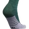 imageadidas Unisex Adizero Football Socks 1 Pair Cushioned Crew for Men Women Kids Team SportsDark GreenWhite