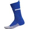 imageadidas Unisex Adizero Football Socks 1 Pair Cushioned Crew for Men Women Kids Team SportsTeam Royal BlueWhite