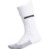 imageadidas Unisex Adizero Football Socks 1 Pair Cushioned Crew for Men Women Kids Team SportsWhiteBlack