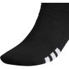 imageadidas Unisex Rivalry Field Compression Sport Socks for Men Women Athletic Socks MoistureWicking NCAA Compliant 2PackBlackWhite
