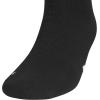 imageadidas Unisex Rivalry Field Compression Sport Socks for Men Women Athletic Socks MoistureWicking NCAA Compliant 2PackBlackWhite2