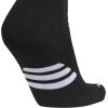 imageadidas Unisex Rivalry Field Compression Sport Socks for Men Women Athletic Socks MoistureWicking NCAA Compliant 2PackBlackWhite2